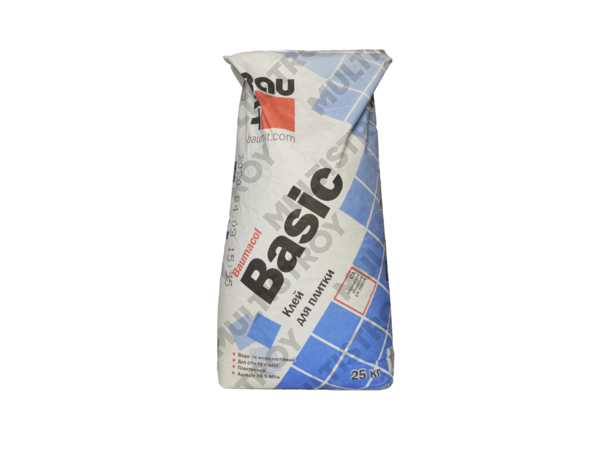 Baumit Basic 25кг клей для плитки