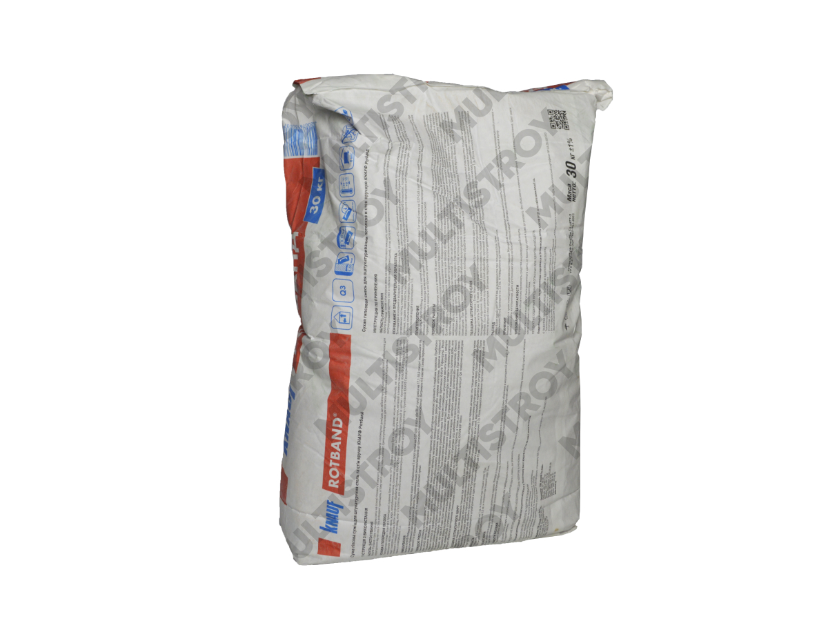 Knauf Rotband 30кг гипсовая штукатурка
