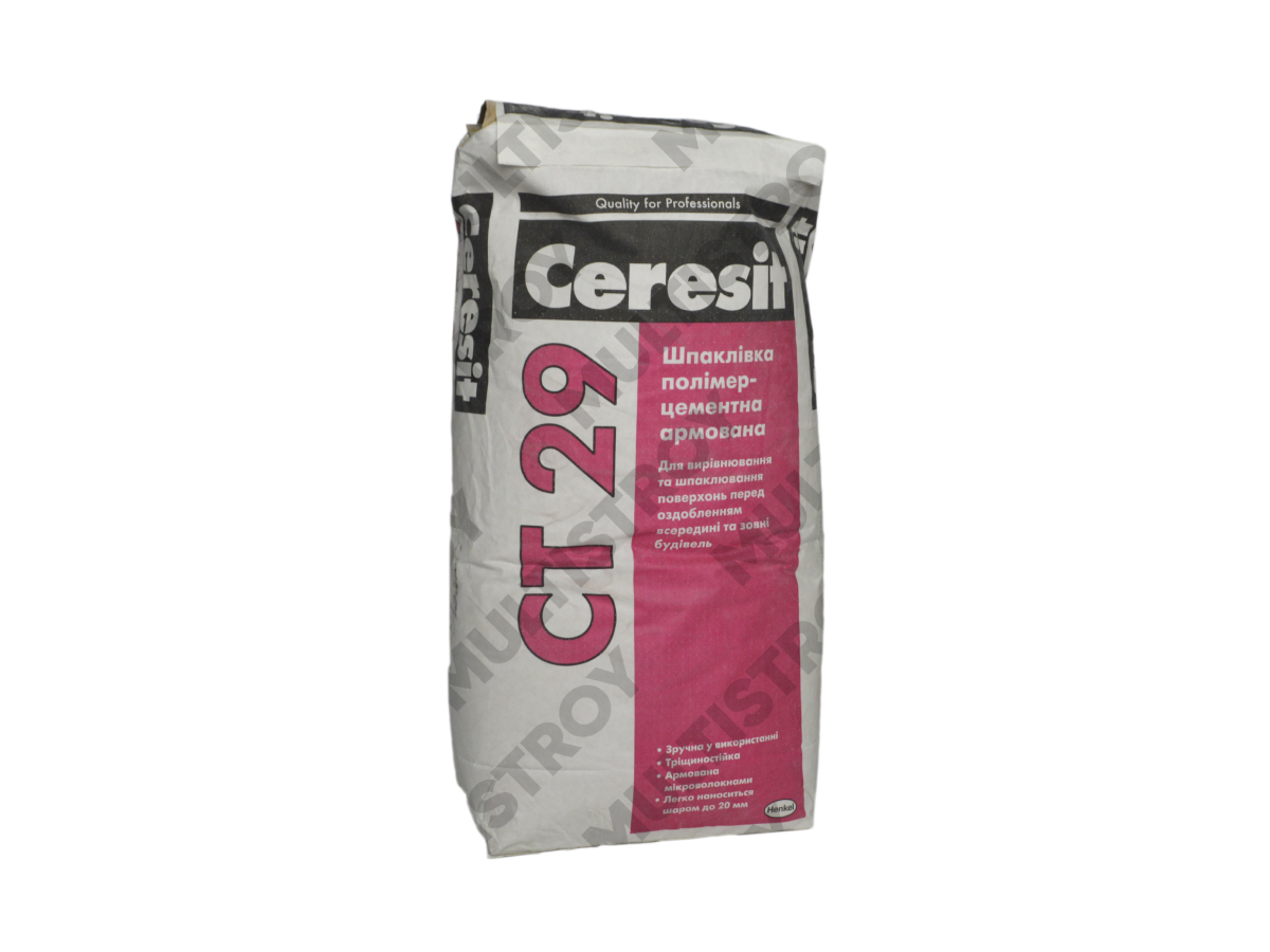 Ceresit CT-29 25кг инеральная шпаклевка