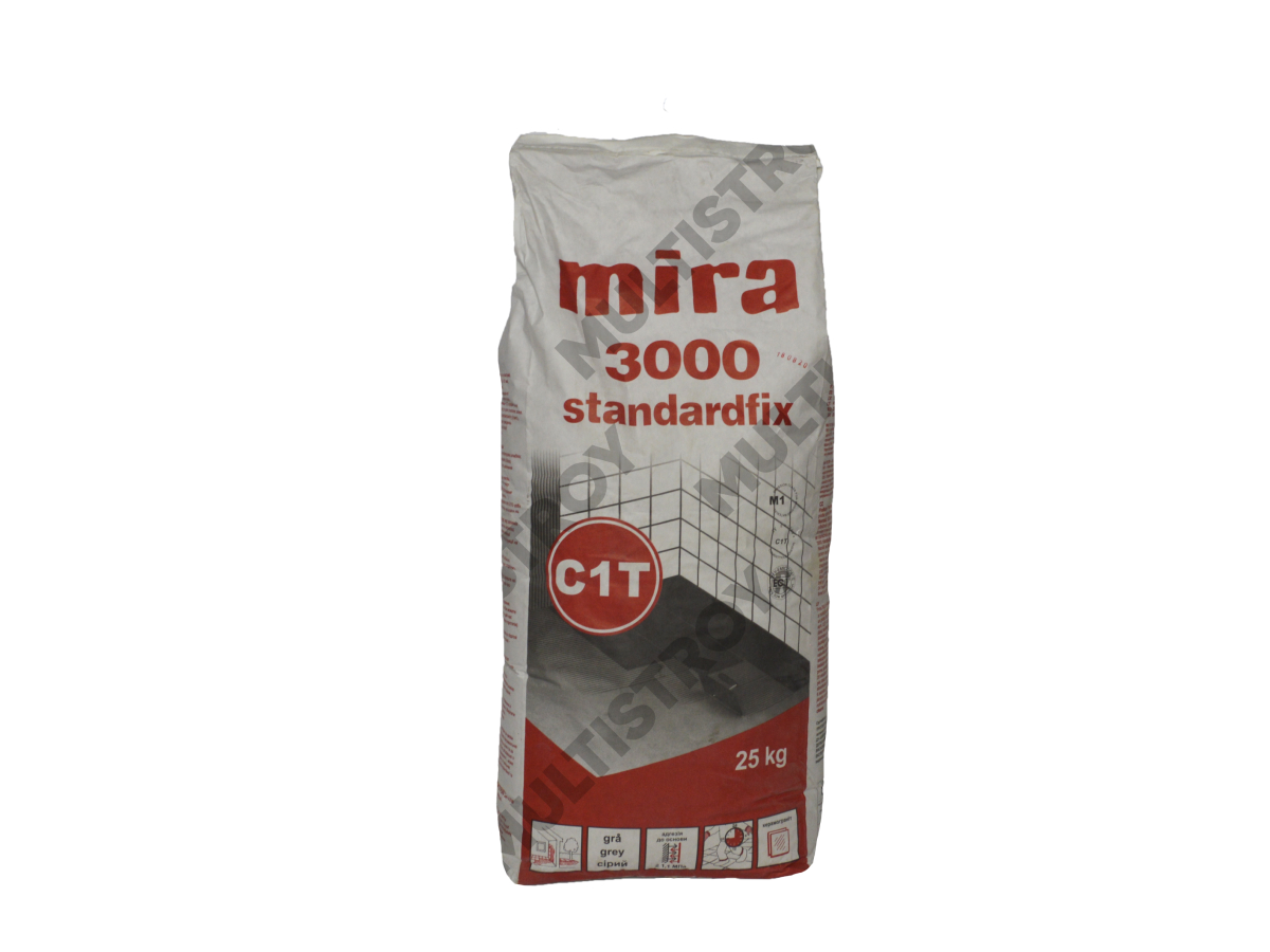 Mira 3000 Standardfix C1T 25кг клей для плитки