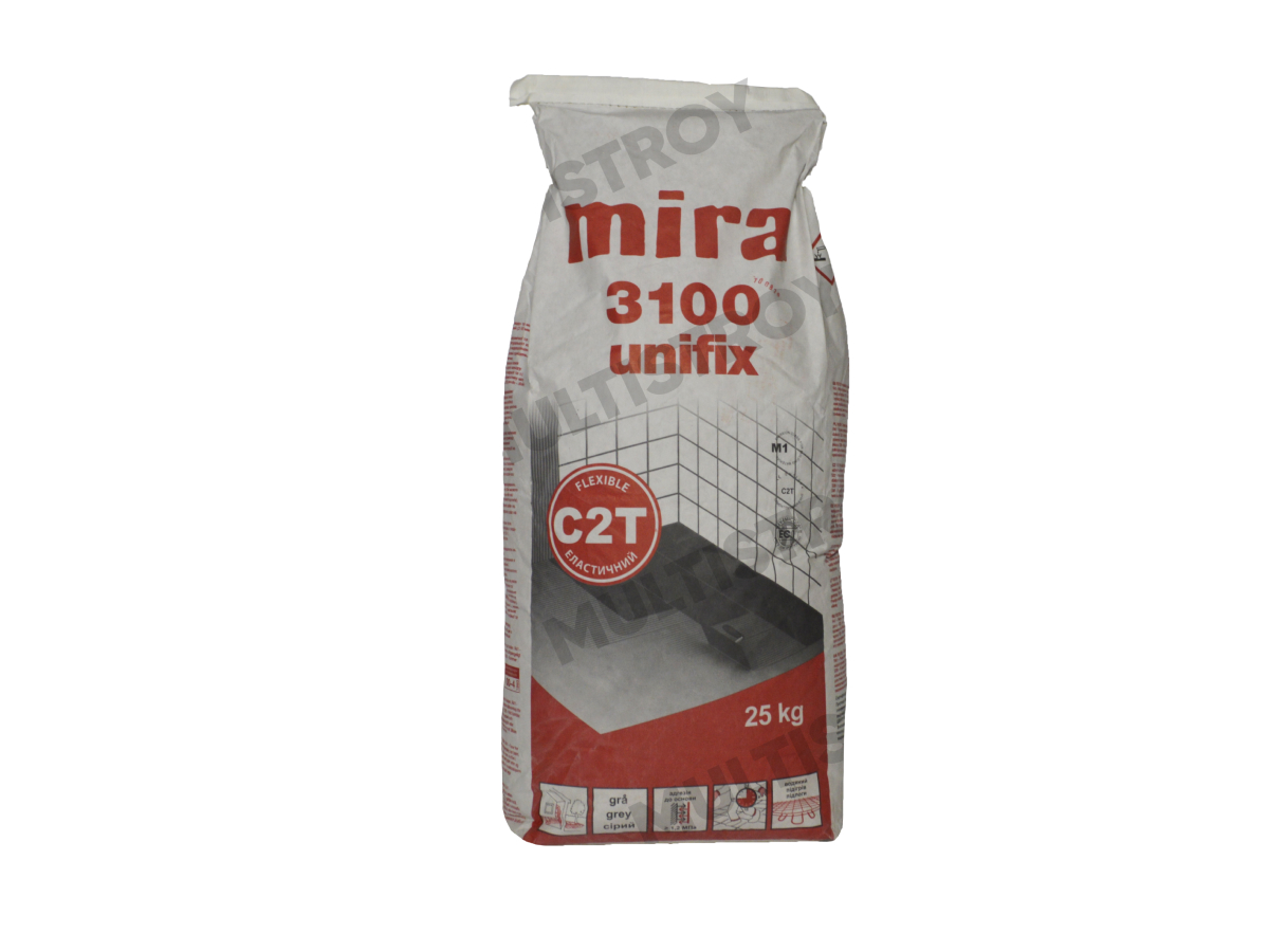 Mira 3100 Unifix C2T 25кг клей для плитки