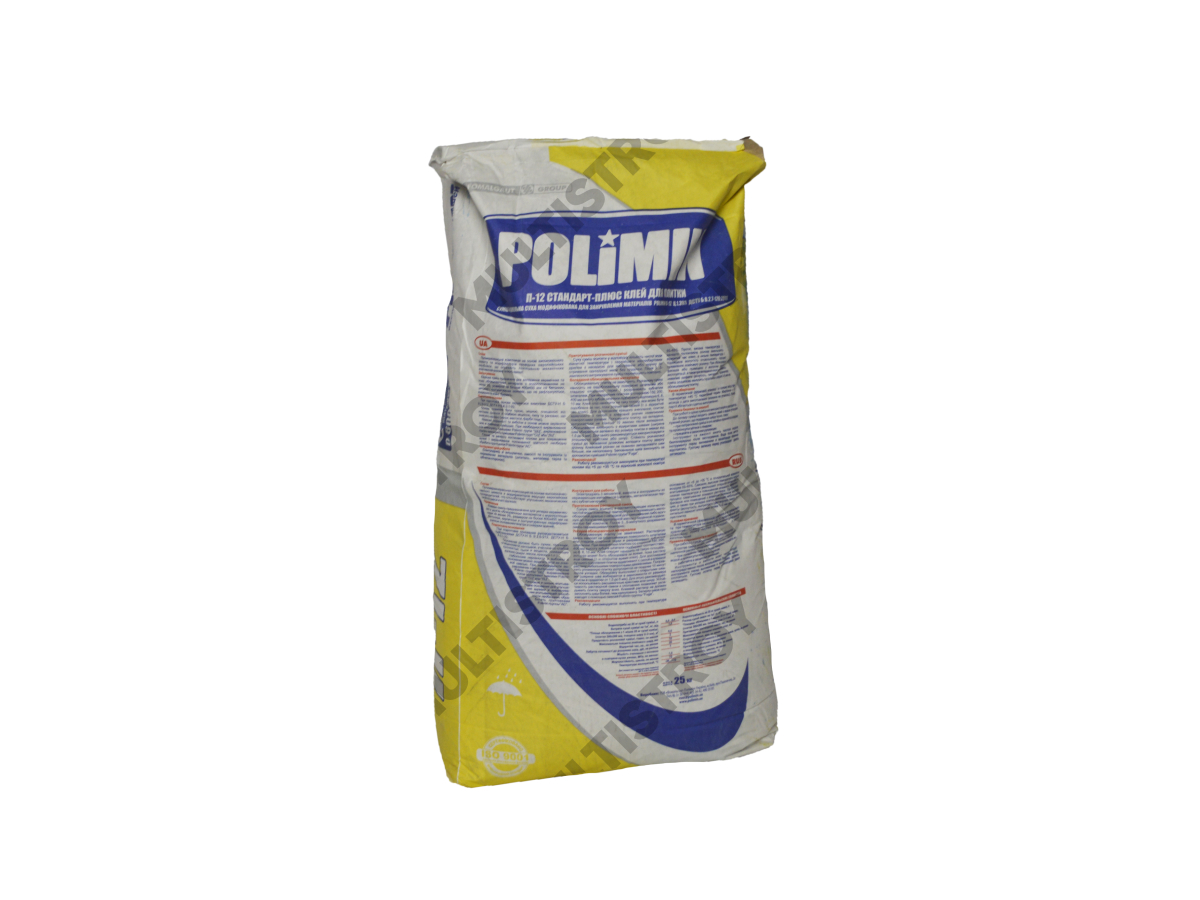 Polimin П-12 25кг клей для плитки
