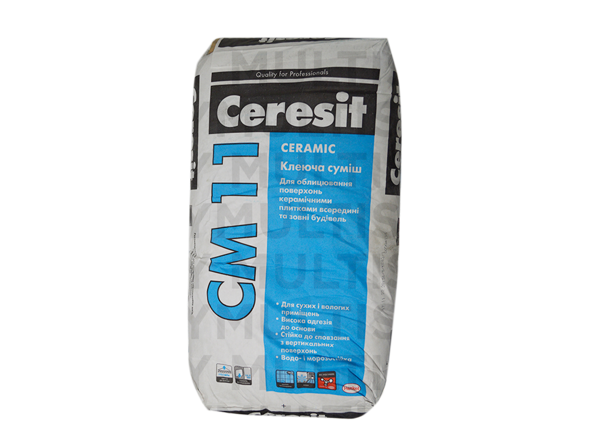 Ceresit CM-11 25 кг клей для плитки