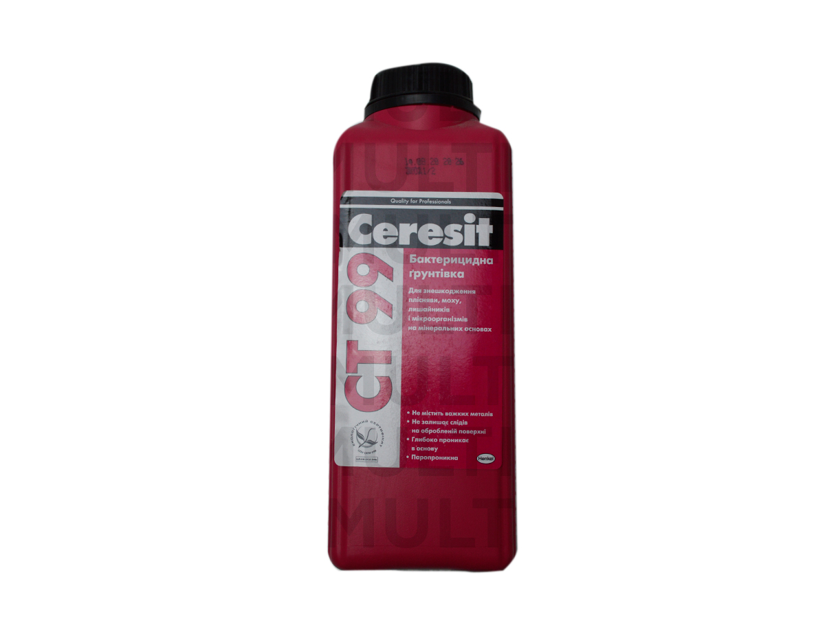 Ceresit CT 99 грунтовка антигрибковая 1 л