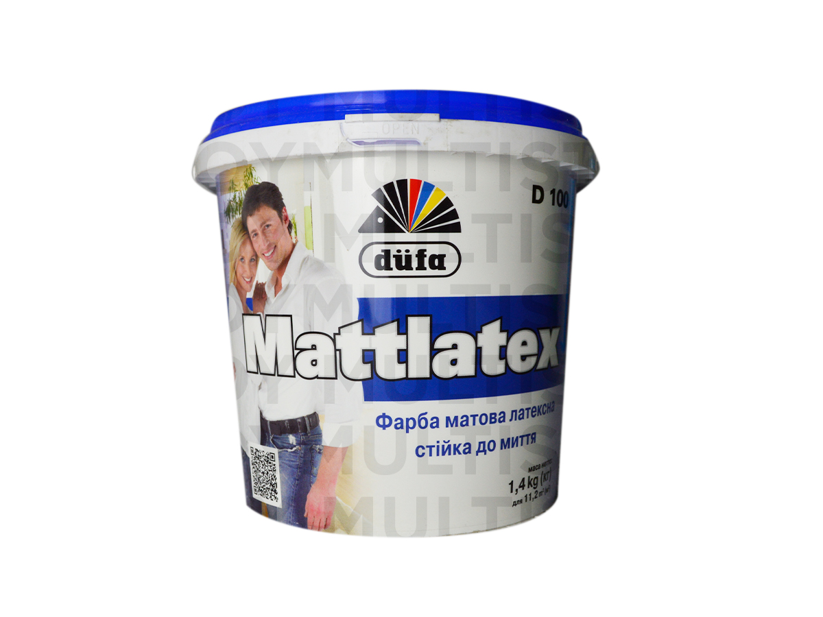 Dufa Mattlatex D100 1,4 кг краска латексная водоэмульсионная