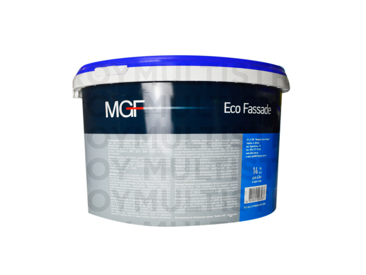 Фасадна фарба DUFA Eco Fassade MGF М-690 14 кг