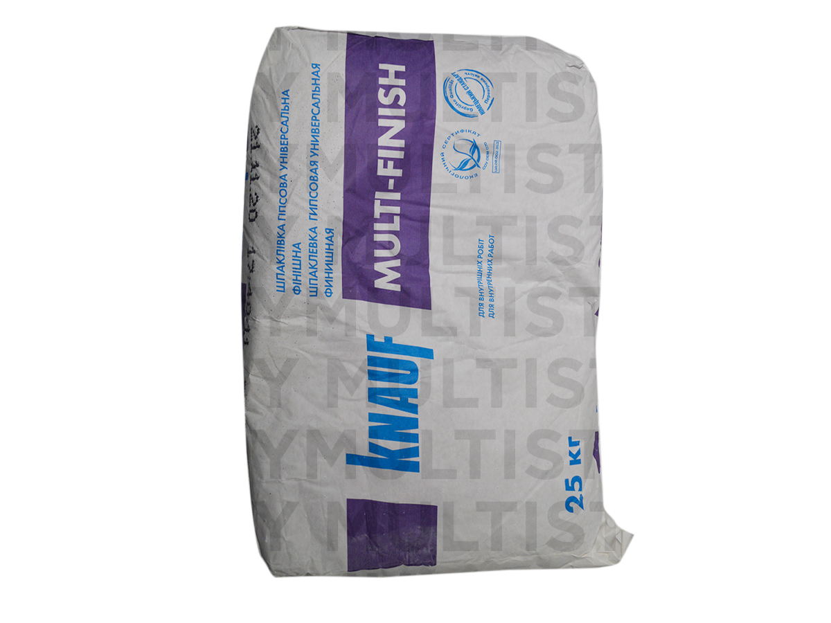 Knauf Multi-Finish 25 кг шпаклівка гіпсова