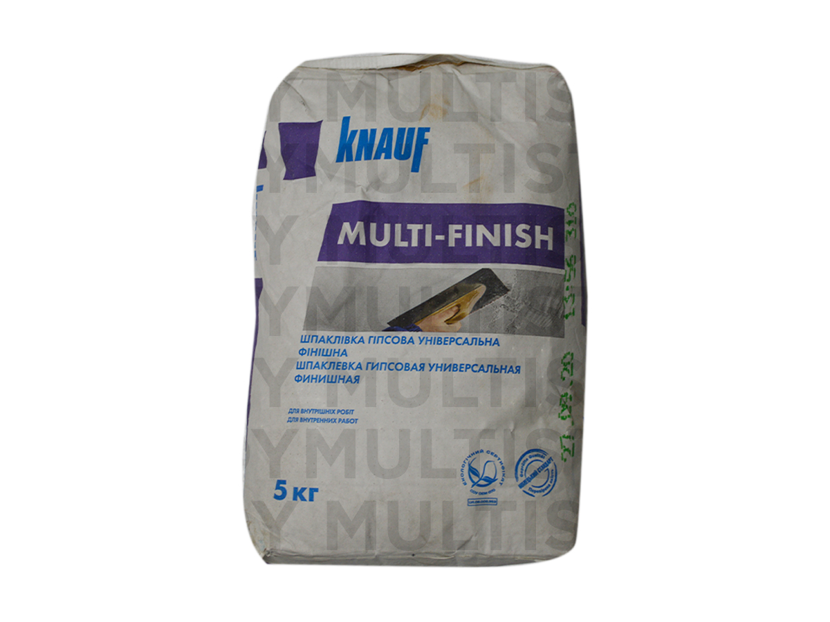 Knauf MULTI-FINISH 5 кг гіпсова шпаклівка