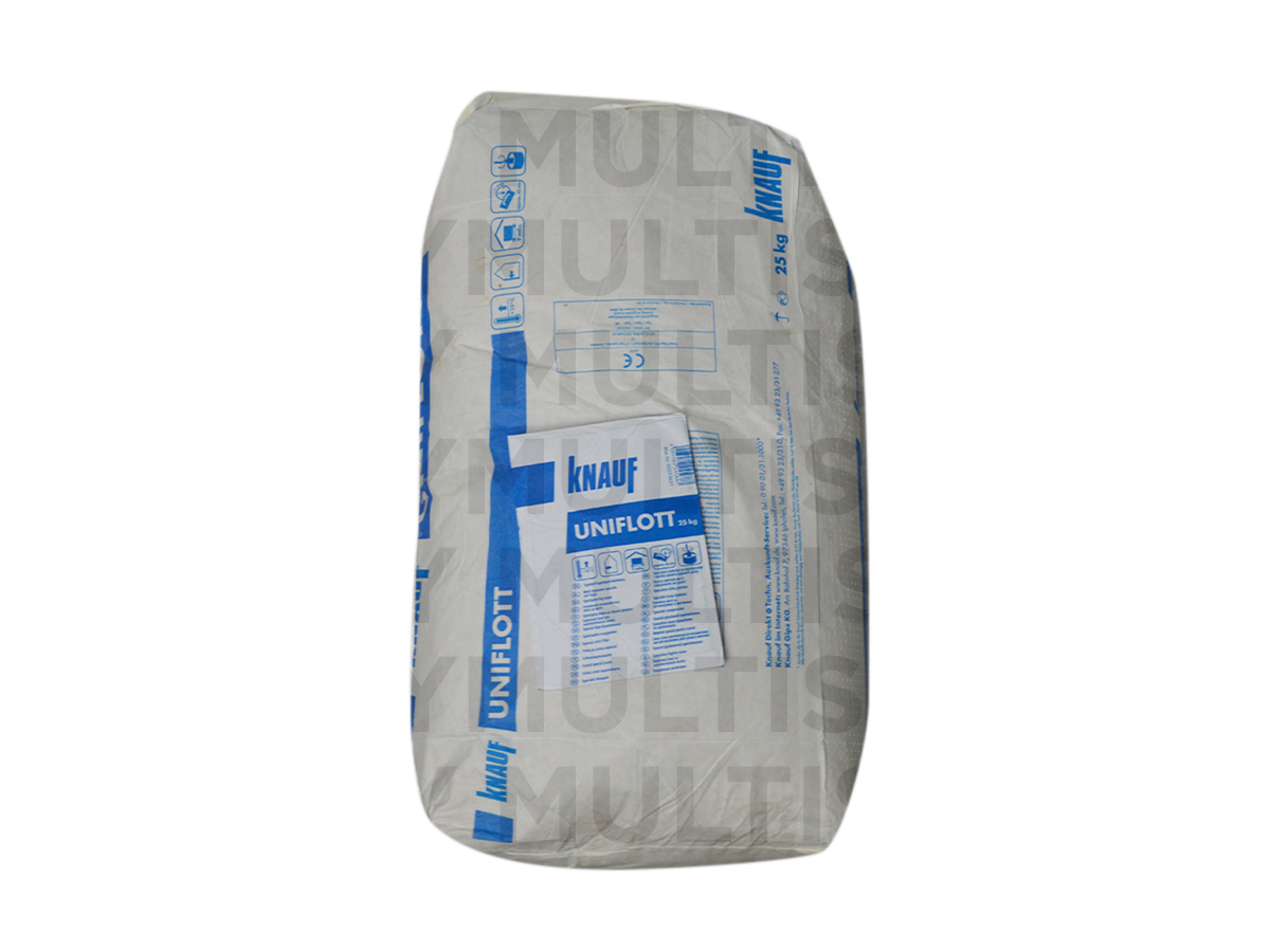 Knauf UNIFLOTT 25 кг гіпсова шпаклівка для швів гіпсокартону