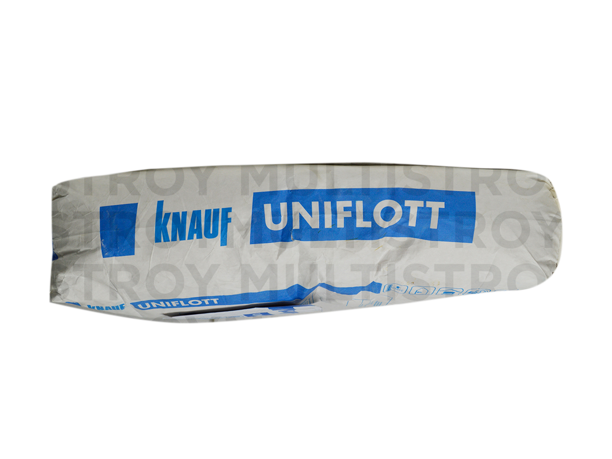 Knauf UNIFLOTT 25 кг гіпсова шпаклівка для швів гіпсокартону