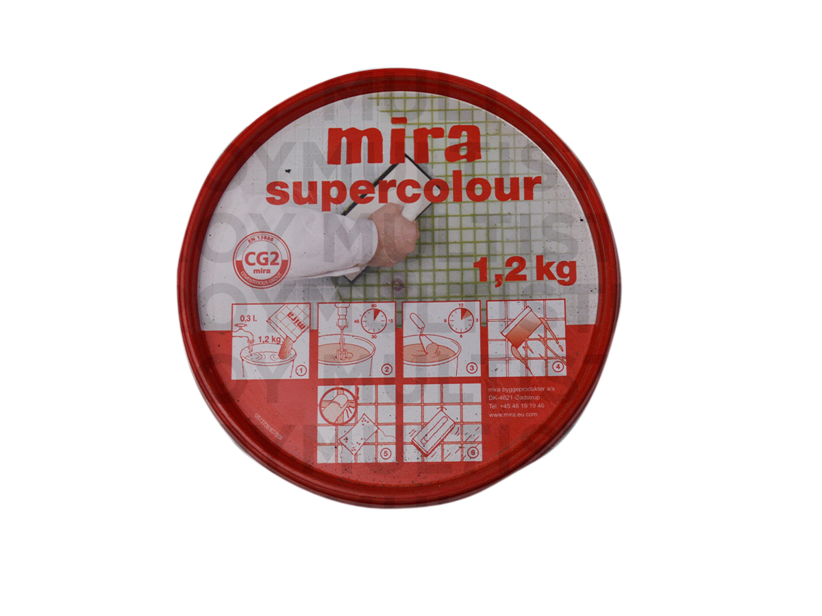 Mira Supercolour 100 1.2 кг затирка для швов