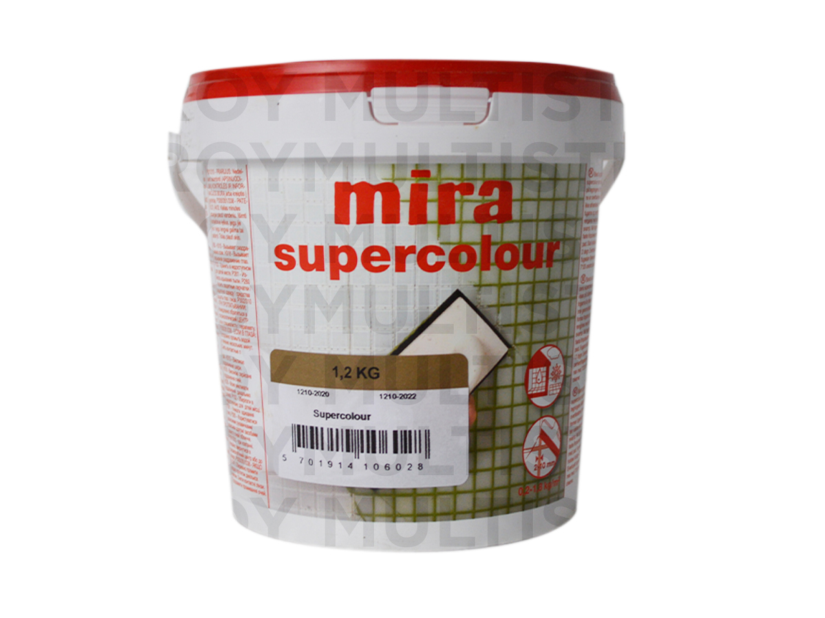 Mira Supercolour 100 1.2 кг затирка для швів