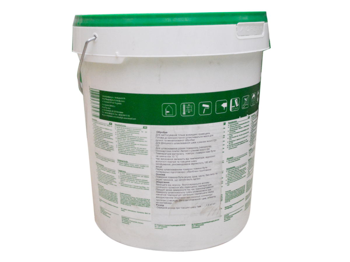 Knauf Sheetrock SuperFinish 28 кг акрилова шпаклівка