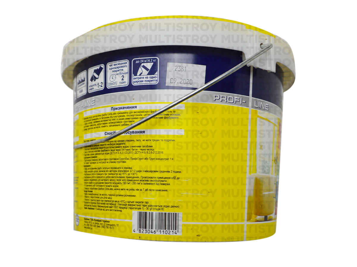 Polifarb Extra Latex 4,2 кг универсальная краска