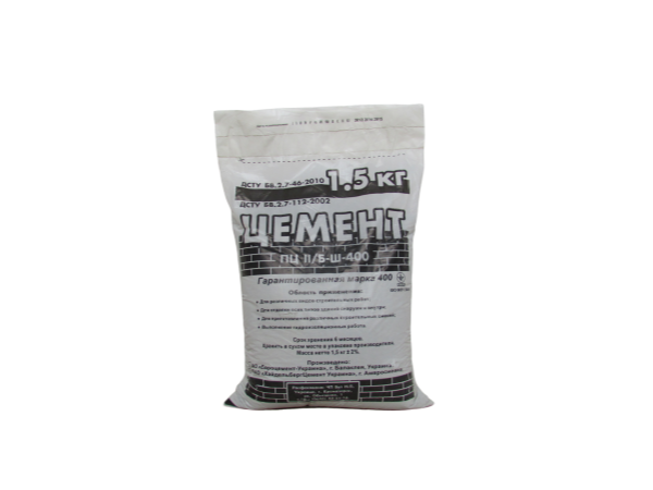 Цемент М-400 1.5 кг