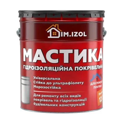 Мастика DIM IZOL 1 кг кровельная гидроизоляция