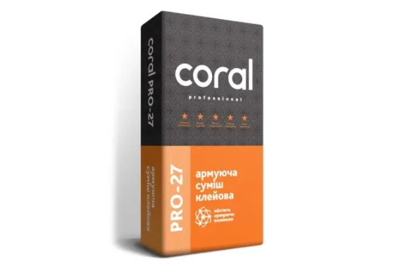 Coral Pro - 27 клей для армирования 25 кг