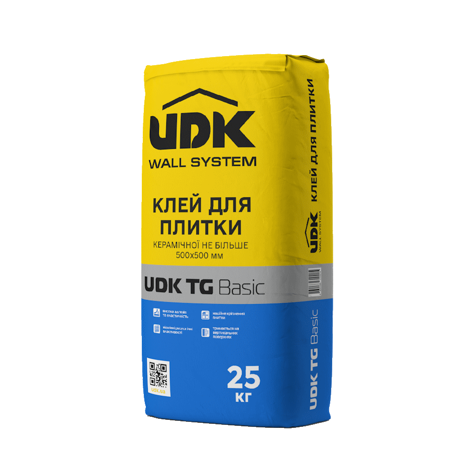 UDK TG Basic клей для плитки 25 кг