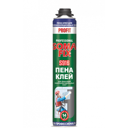 Клей-пена SOMA FIX S916 профи 750 мл